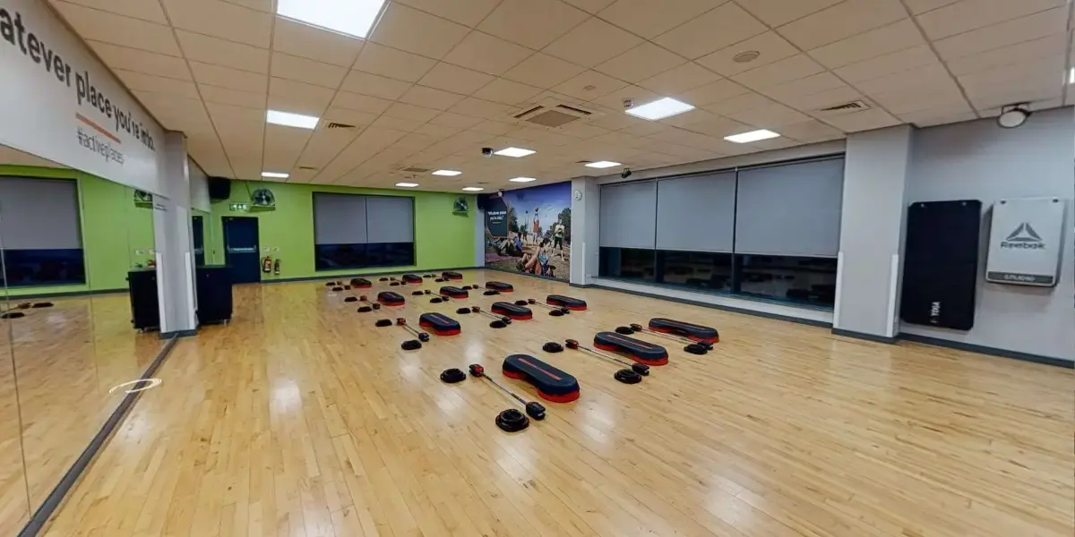 Group exercise studio