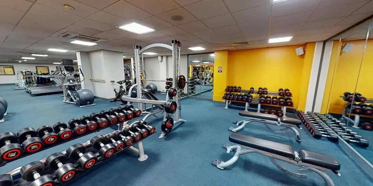Weights area at The Dolphin