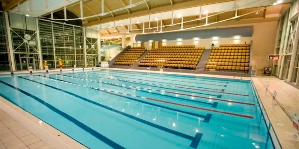 Swimming pool at the Pavilions