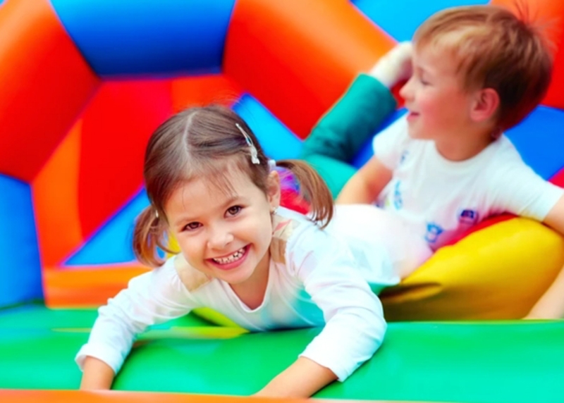 Two Column Childrens Party Bouncy Castle