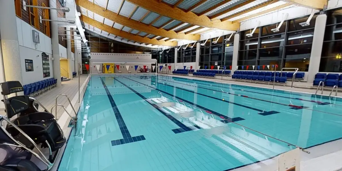 Swimming pool at Riverside Leisure Centre