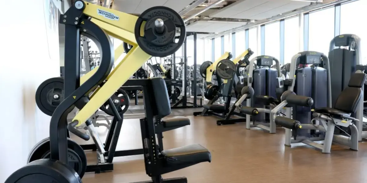 Weights machines in Ashington gym