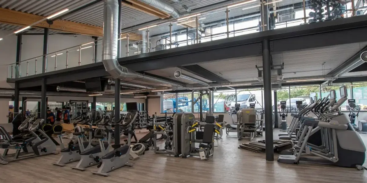 Gym area at Loughton Leisure Centre