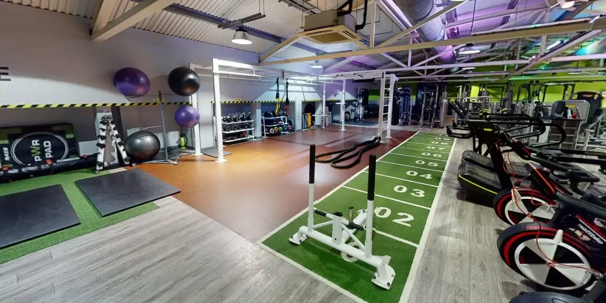 Gym area at Romsey Rapids