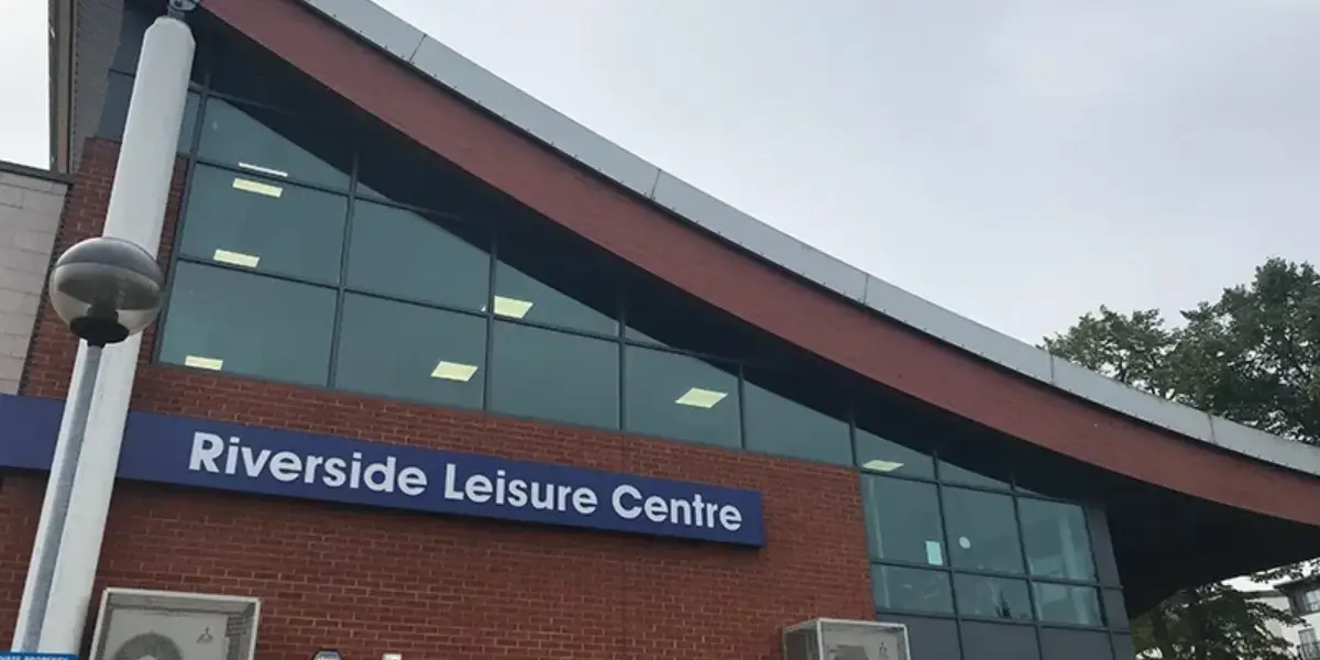 External view of Riverside Leisure Centre