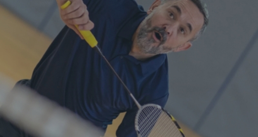 Card Generic Senior Badminton