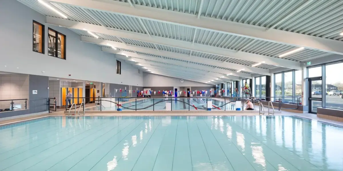 Swimming pool at Waltham Abbey Leisure Centre