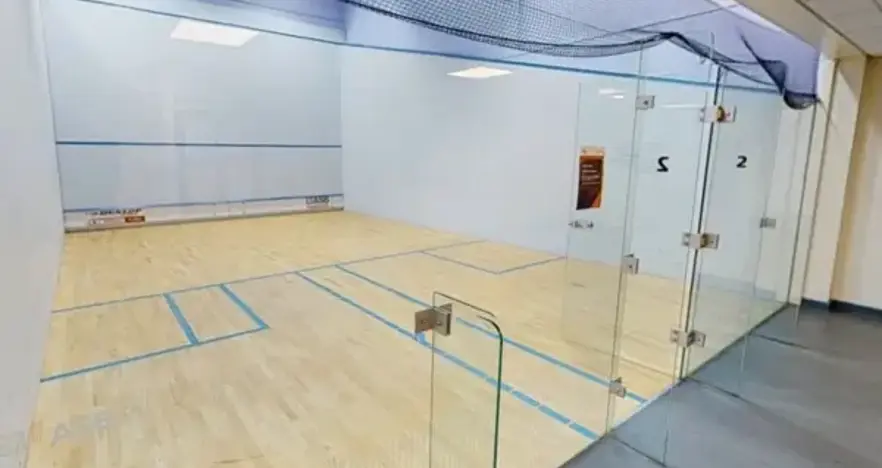 Squash courts at Alfreton Leisure Centre