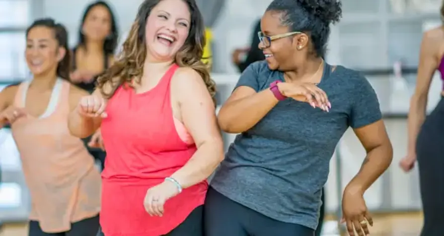 Two Column Women Zumba