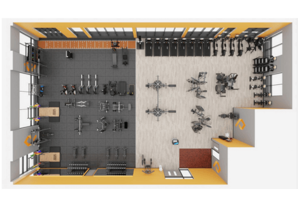 Two Column Life Fitness Recumbent Cycle (14) (1)