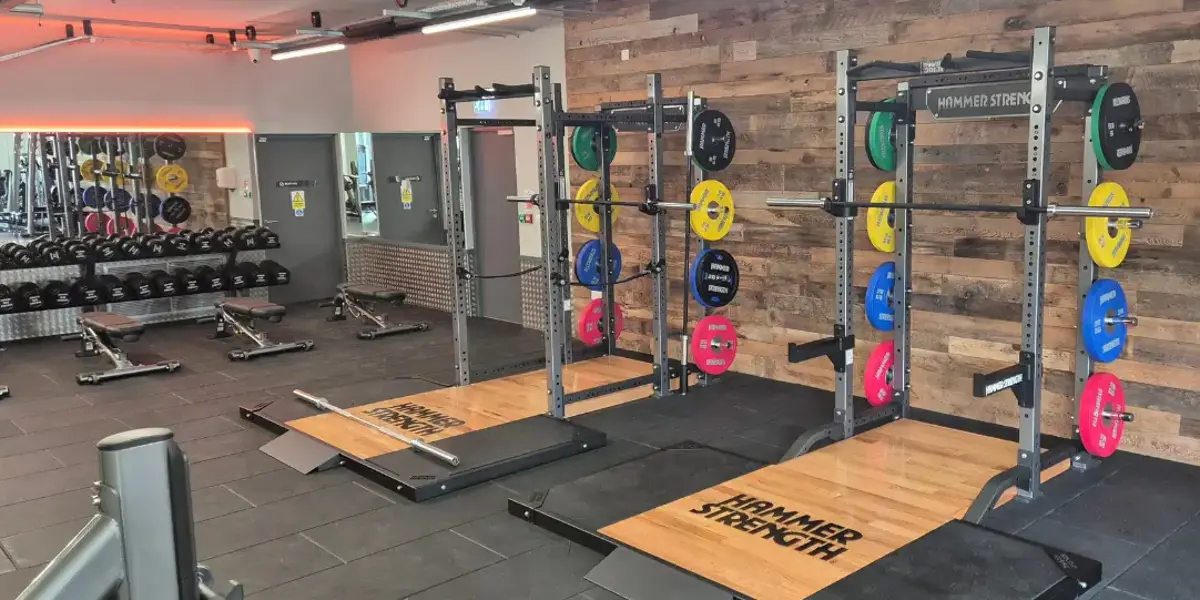 Weights area at Places Leisure Edinburgh