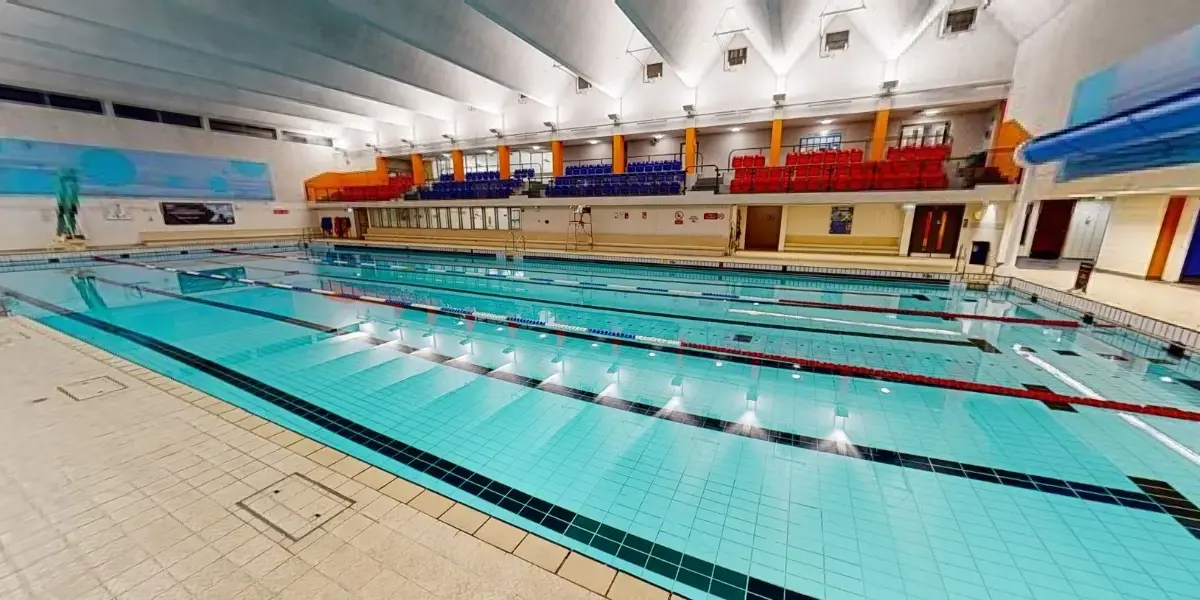 Swimming pool at Tooting Leisure Centre