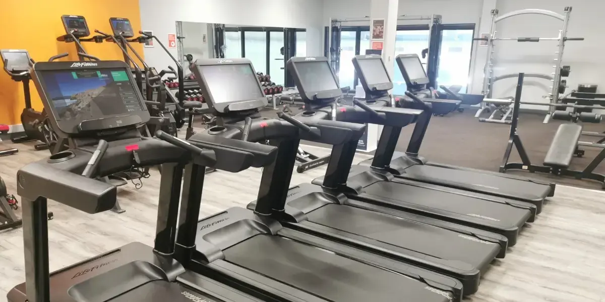 Gym at Tewkesbury Leisure Centre