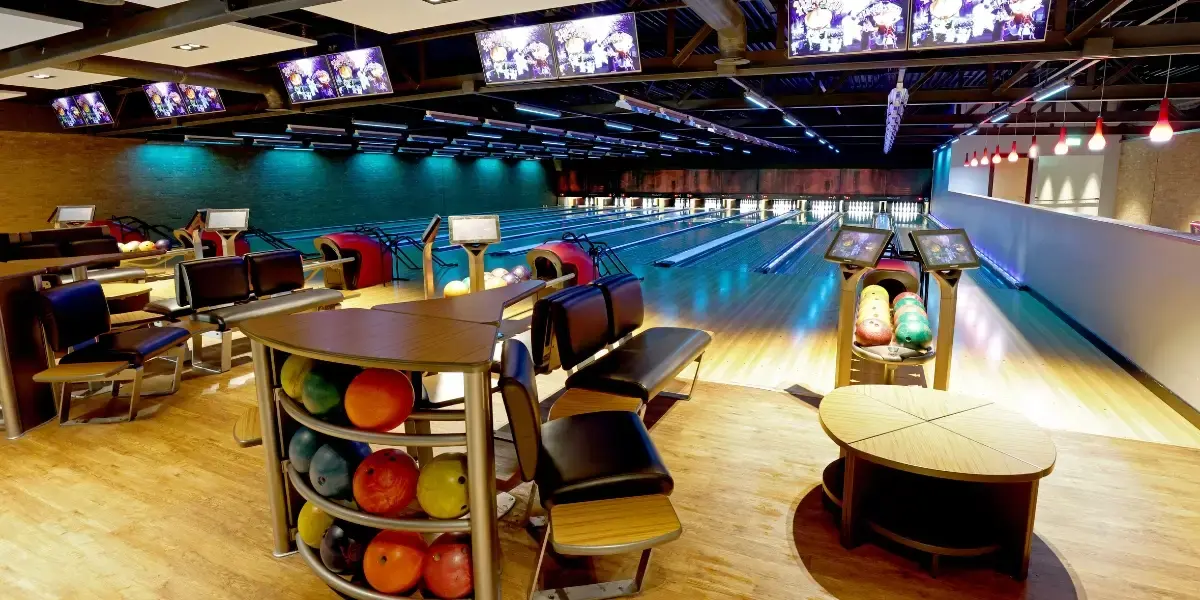 Bowling lanes at Concordia Leisure Centre