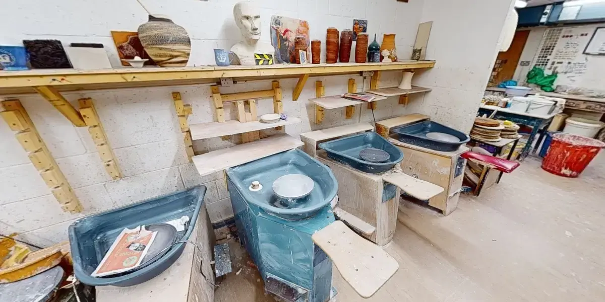 Pottery studio