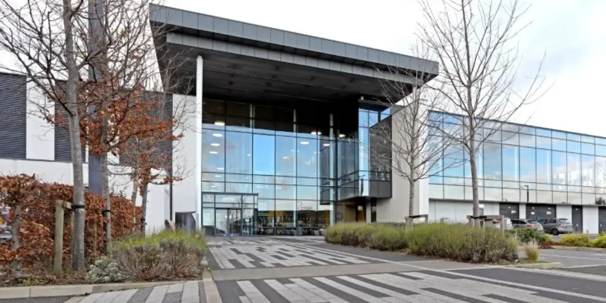 External view of Ashington Leisure Centre