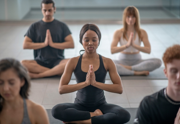 Two Column Yoga Class