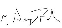 Signature of Greg Reed