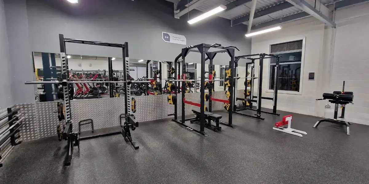 Weights machines at Places Gym Hinckley