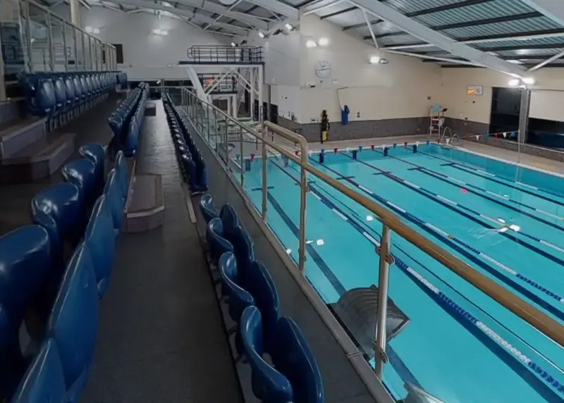 Maltby Swimming pool from above
