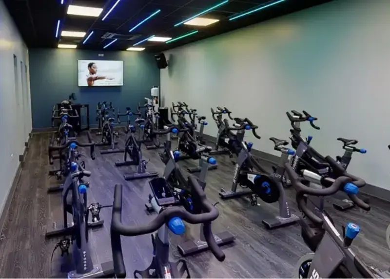 Group cycling studio at Bulmershe Leisure Centre