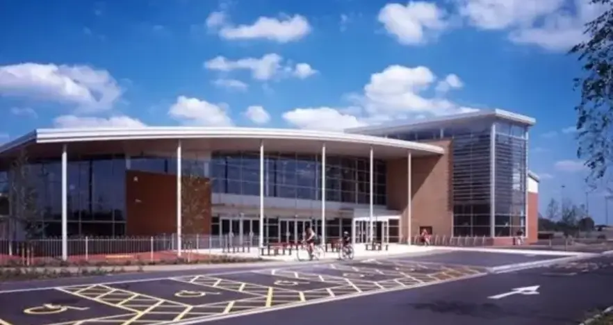 External view of Elmbridge Xcel Leisure Complex