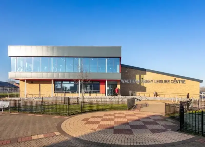 Exterior view of Waltham Abbey Leisure Centre