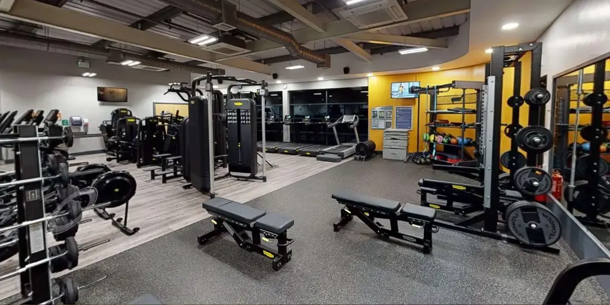 Weights area in Wath gym