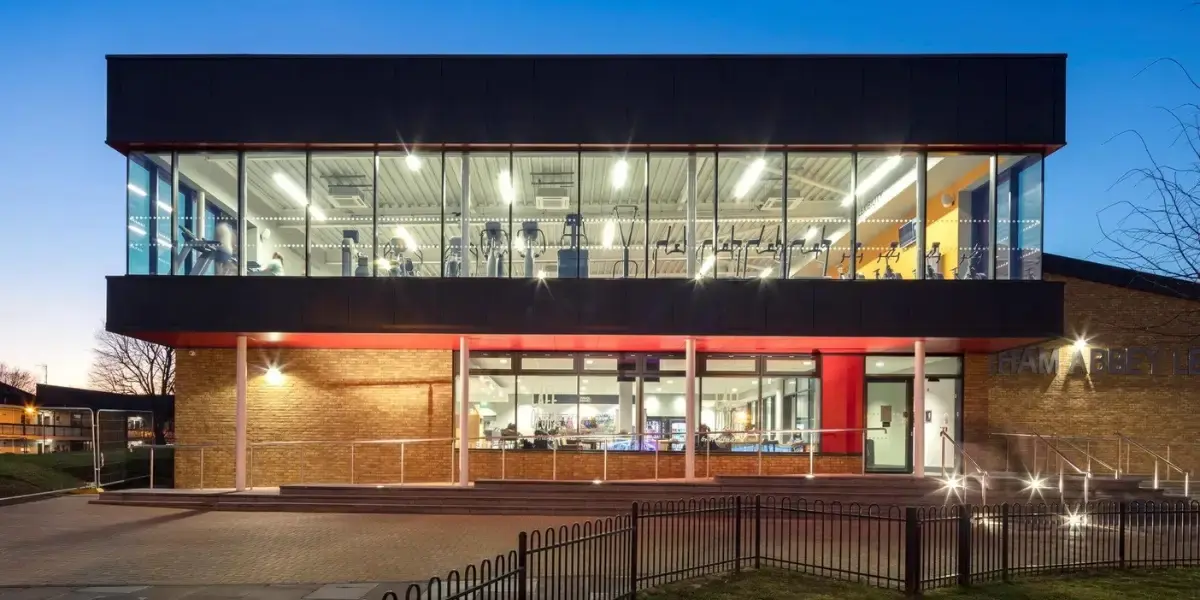 External view of Waltham Abbey Leisure Centre