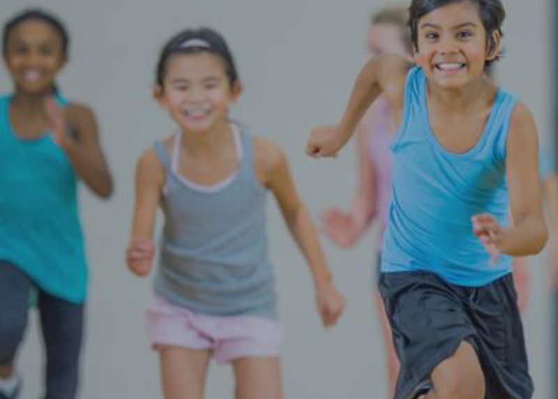 Card Children Running