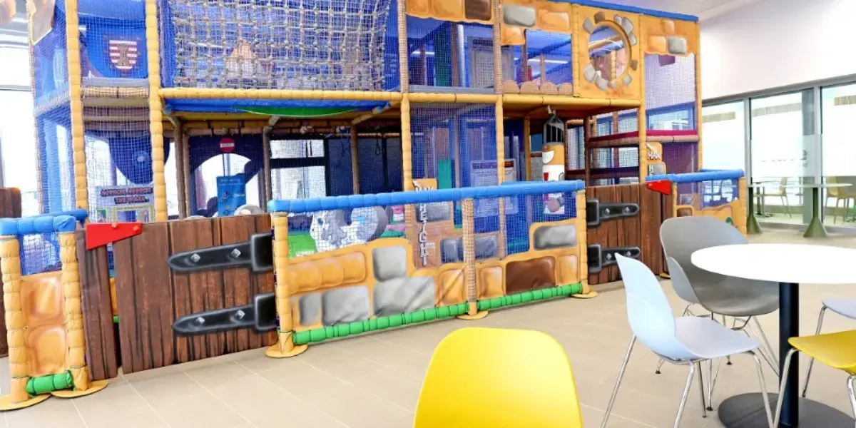 Children's soft play area at Morpeth Leisure Centre
