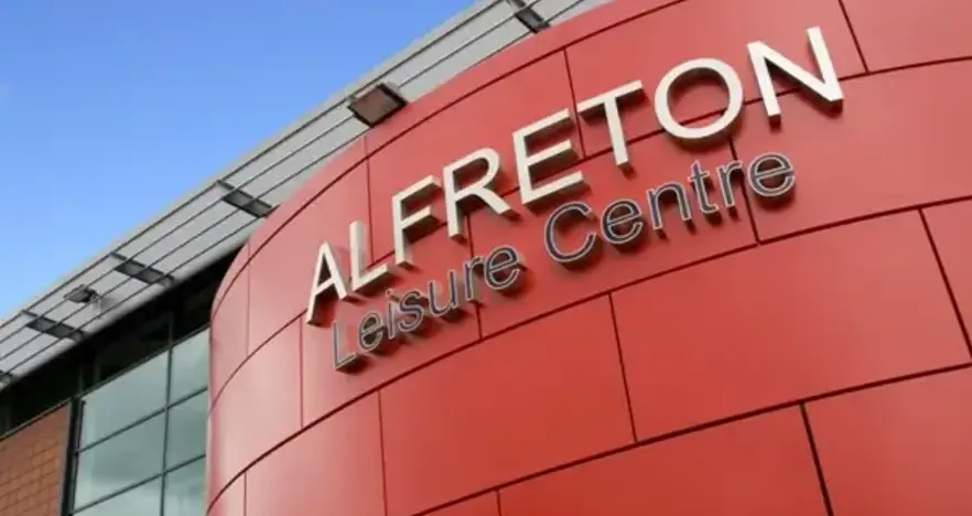 Exterior view of Alfreton Leisure Centre