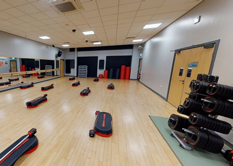 Alfreton Leisure Centre fitness studio