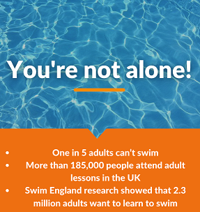 Adult Swimming Lessons Not Alone