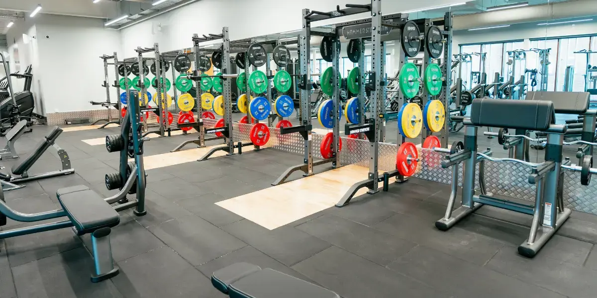 1200 X 600 Strength Training Area