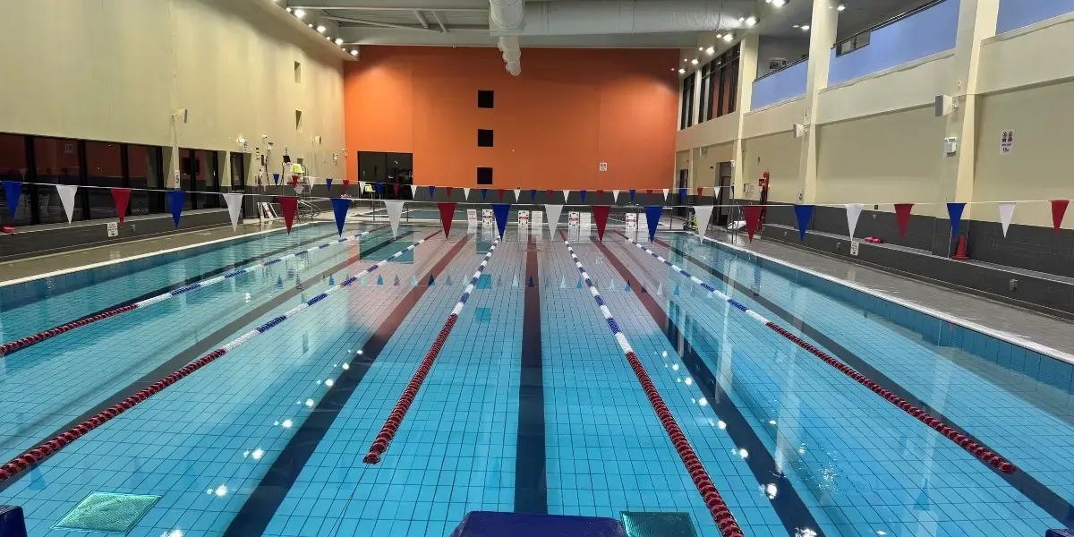 Swimming pool at Gosport Leisure Centre