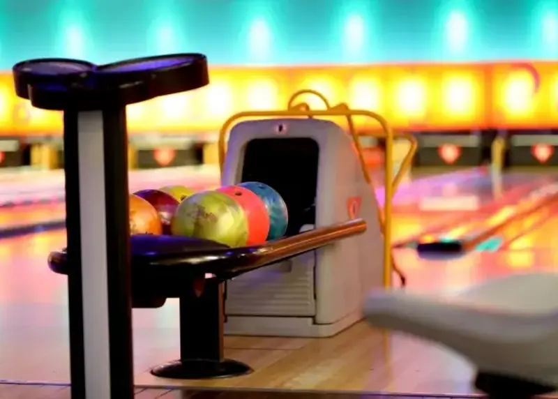 Bowling balls at Wentworth Leisure Centre