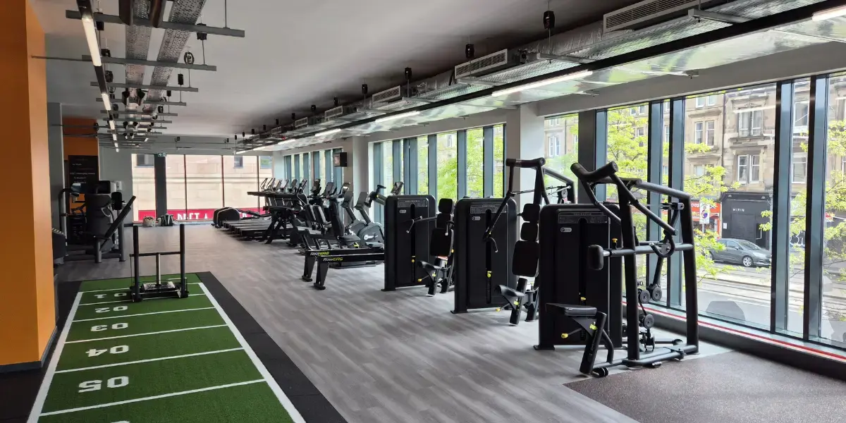 Inside of Places Leisure Edinburgh gym