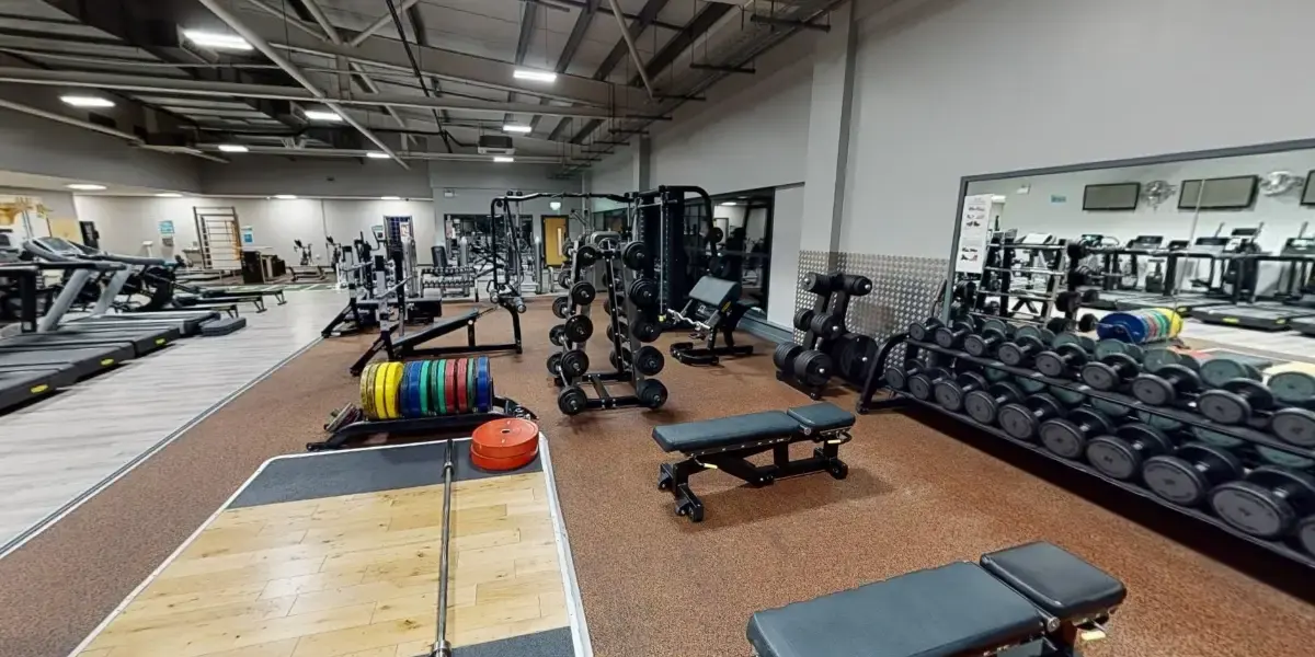 Gym at Alfreton Leisure Centre