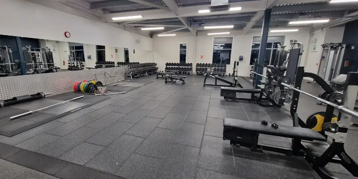 Weights area at Places Gym Hinckley