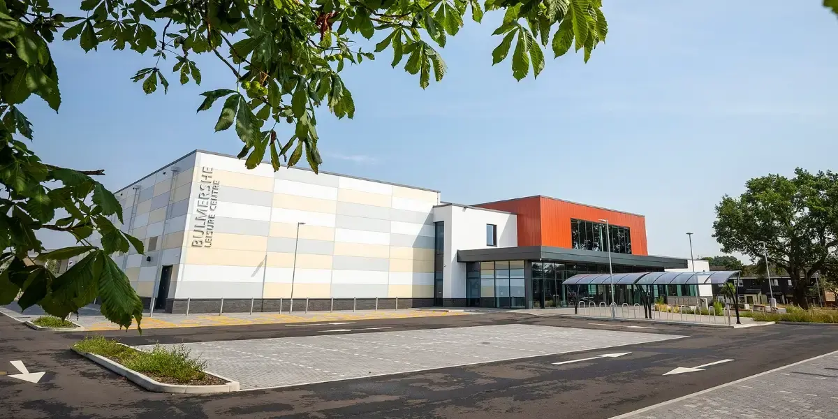 External view of Bulmershe Leisure Centre