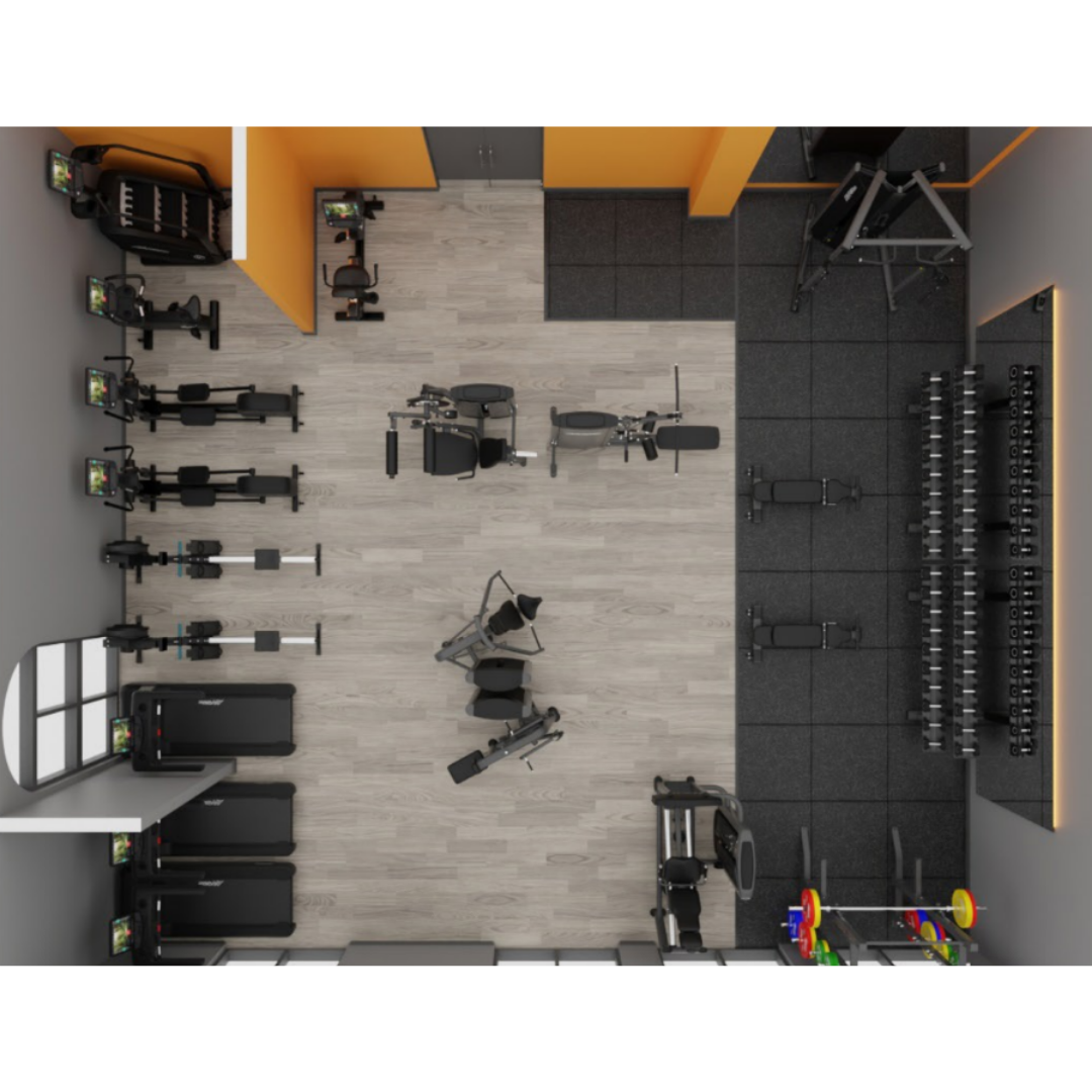 Chessington Gym Birds Eye View