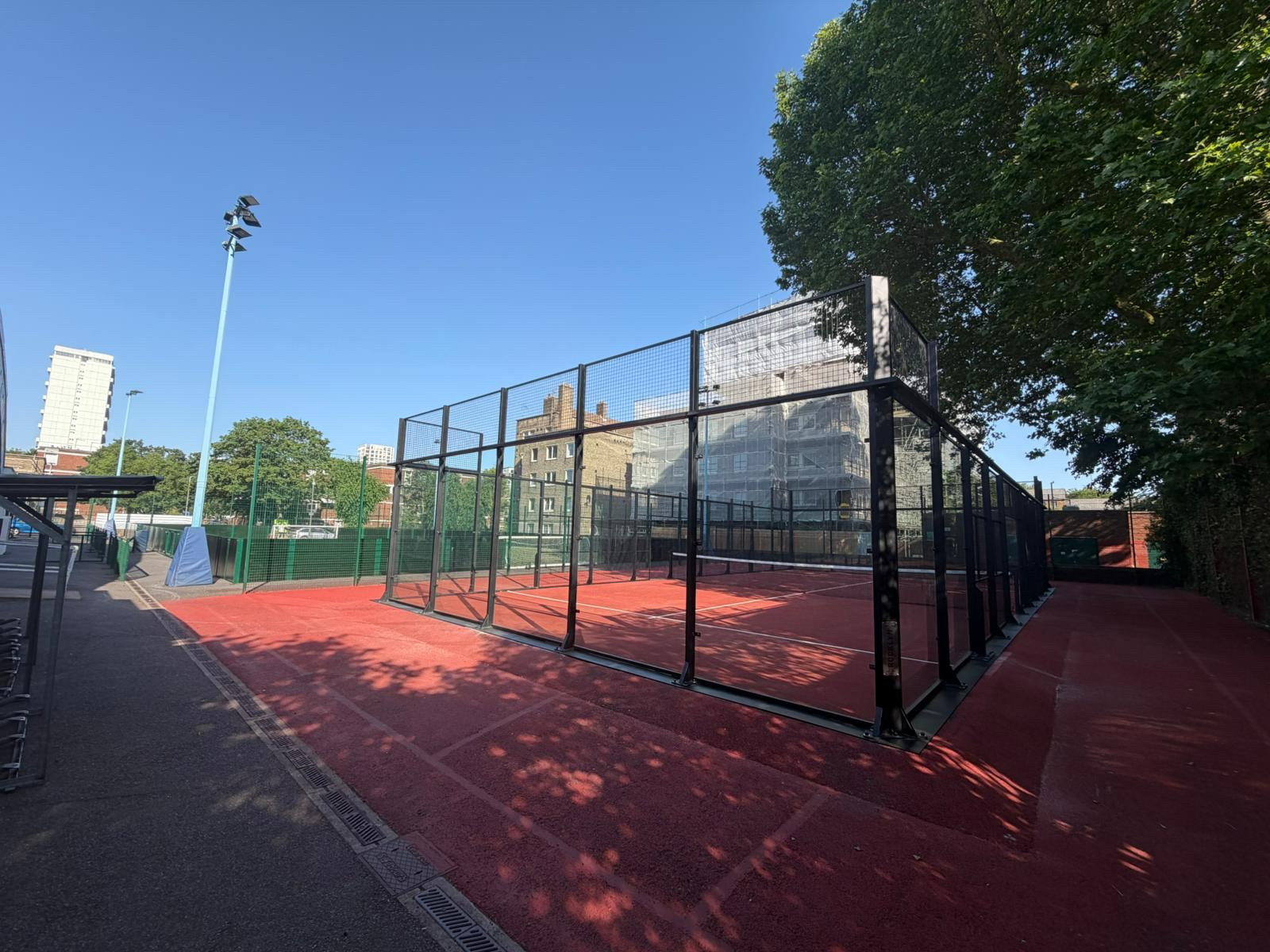 Padel Court At Battersea Sports Centre Image 1