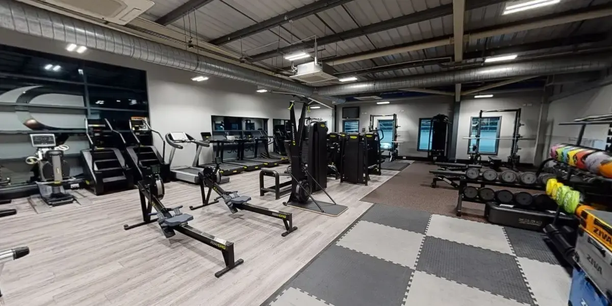 Gym area at Aston Cum Aughton Leisure Centre