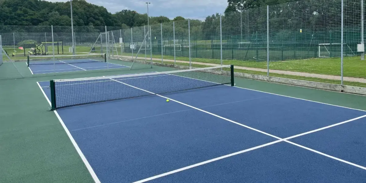 Tennis courts at Knightwood Leisure Centre
