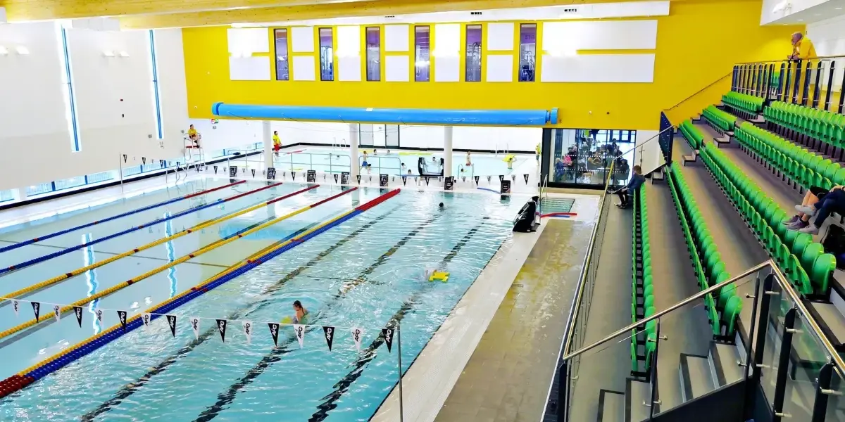 Swimming pool at Dover District Leisure Centre