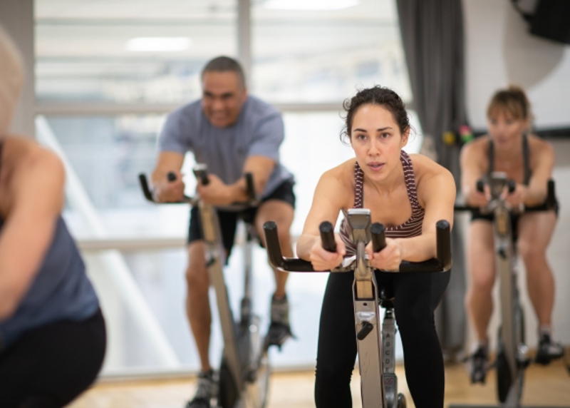 Two Column Group Cycling Classes