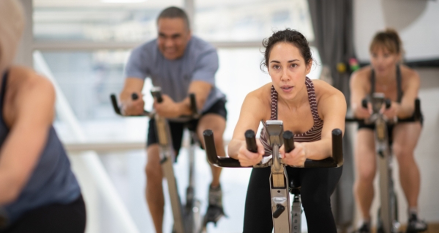 Two Column Group Cycling Classes